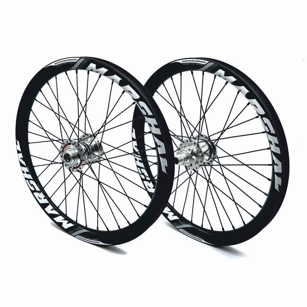 DUO ROUES MARSHAL ARGENT